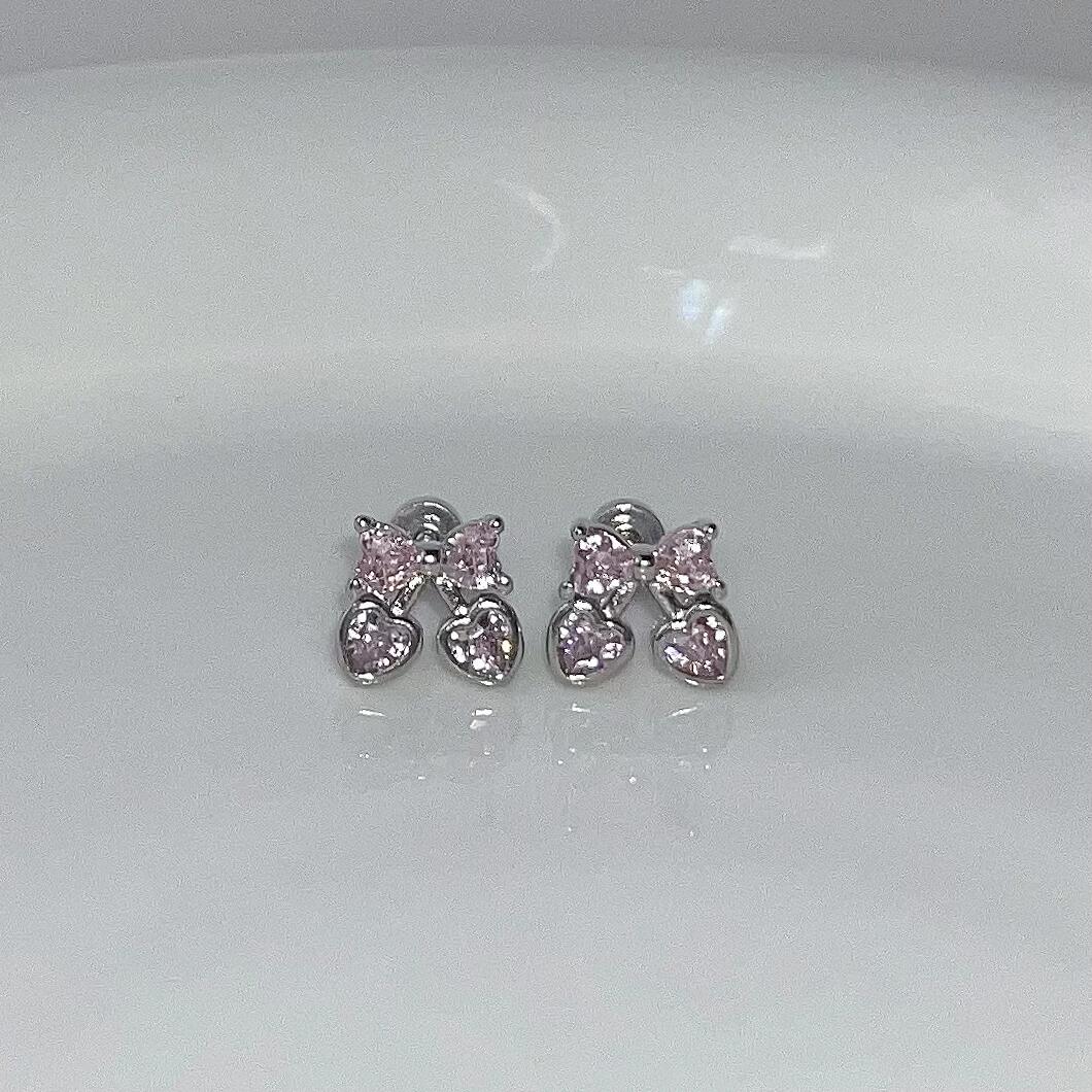 Cherrybow Helix Earrings