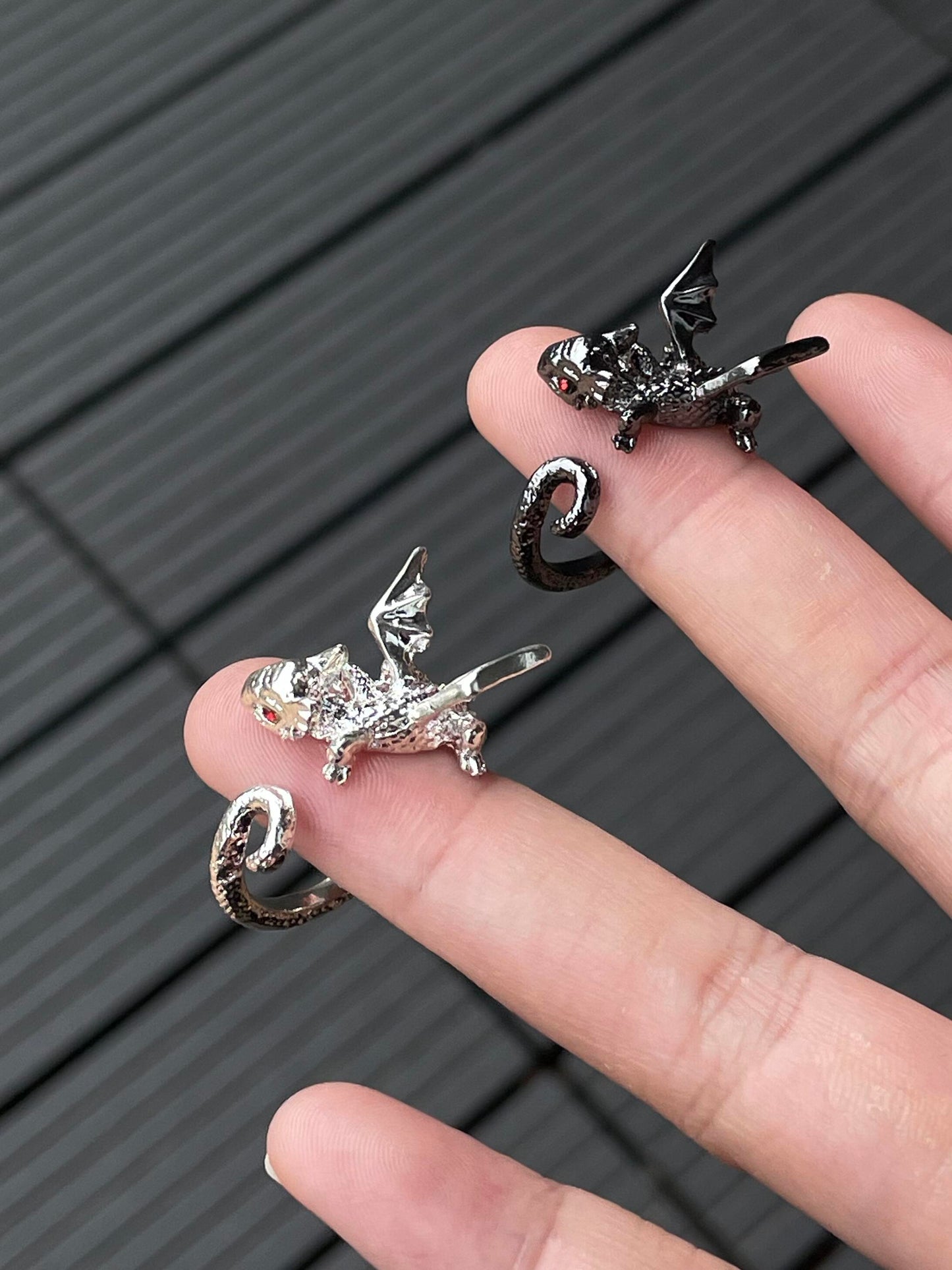 Dragon’s Gaze Adjustable Ring