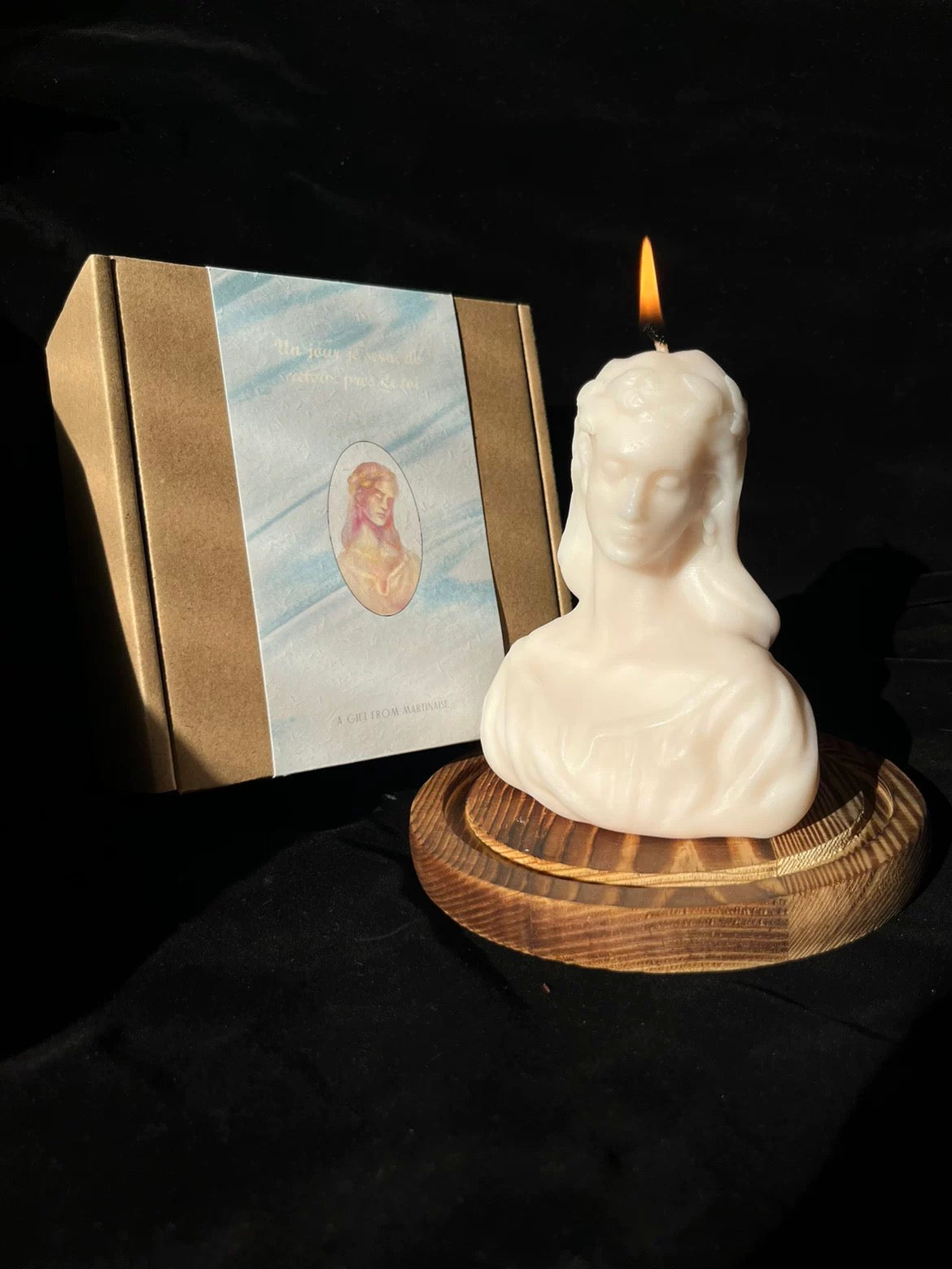 Woman Flame Scented Candle