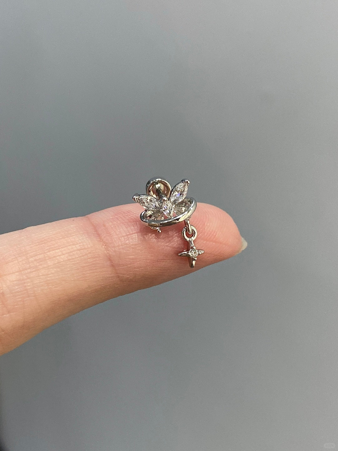 Flora Butterfly Helix Earrings