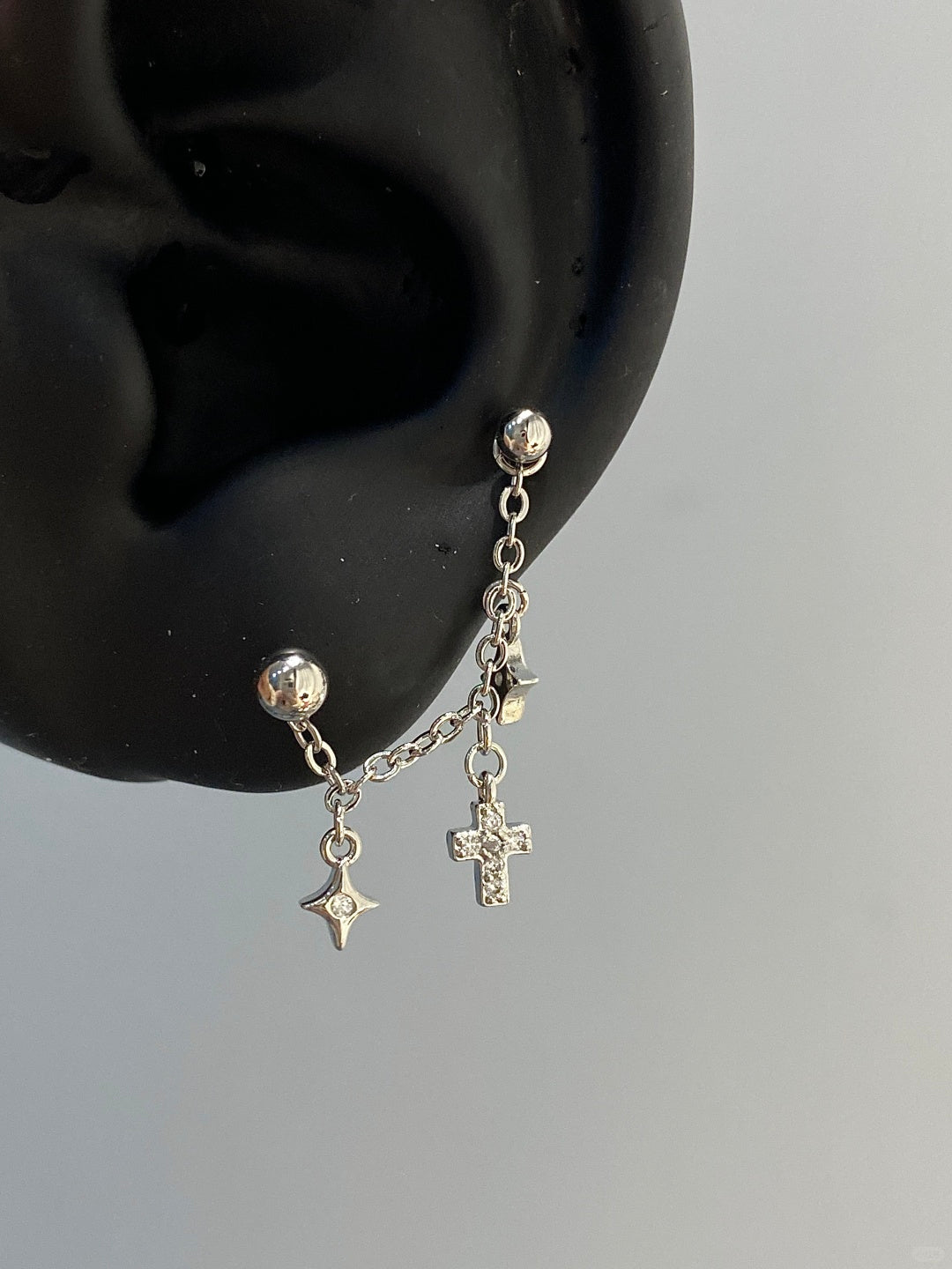 Divine Star Chain Earrings