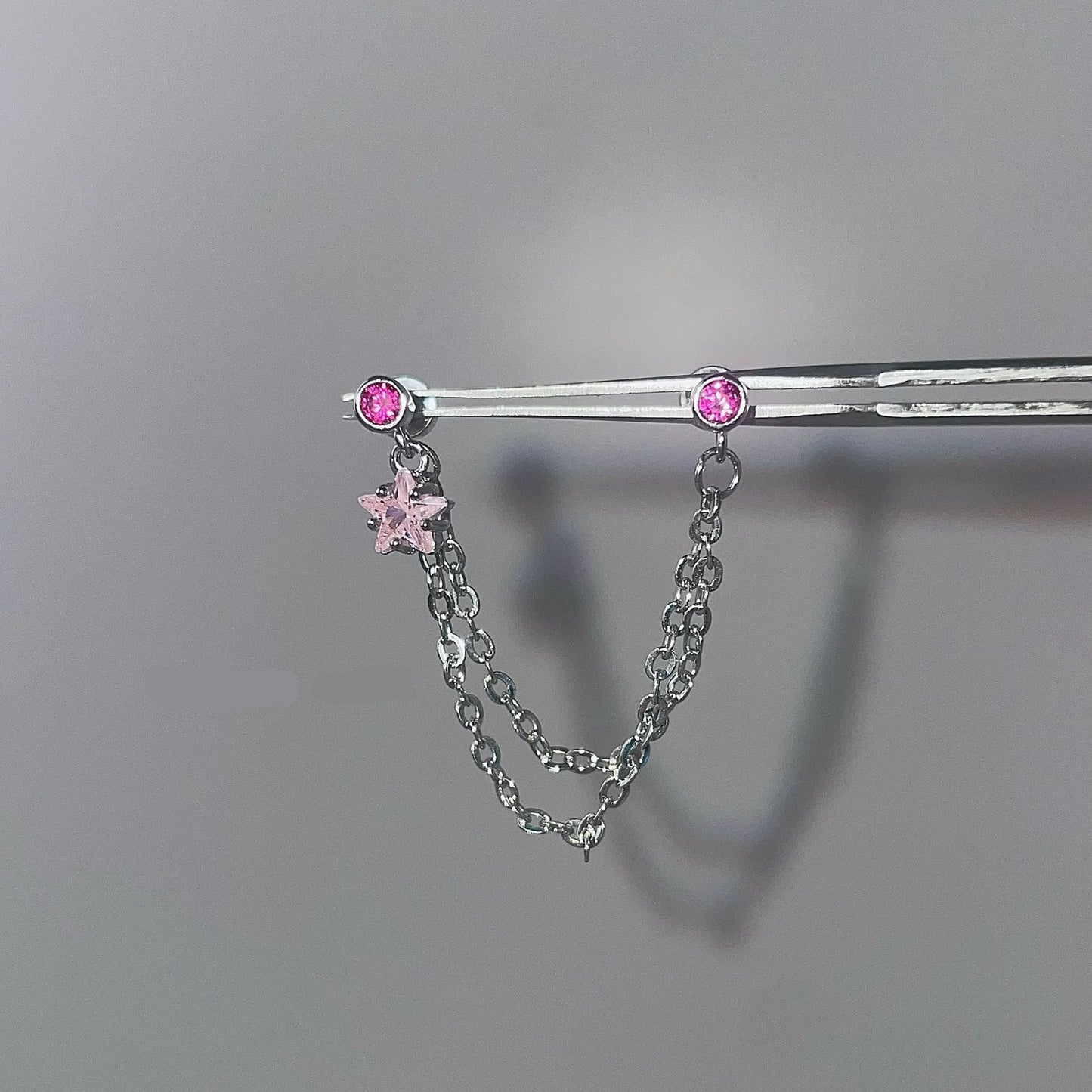 Stellar Links Double Piercing Earrings