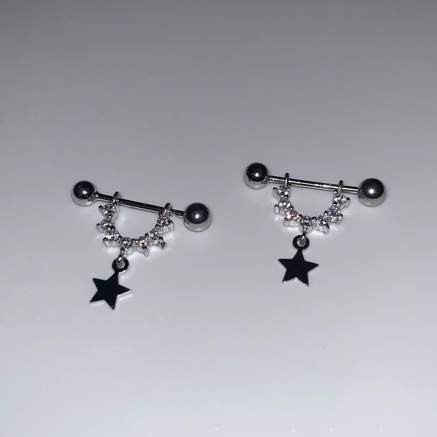 Starlace Arc Helix Earrings
