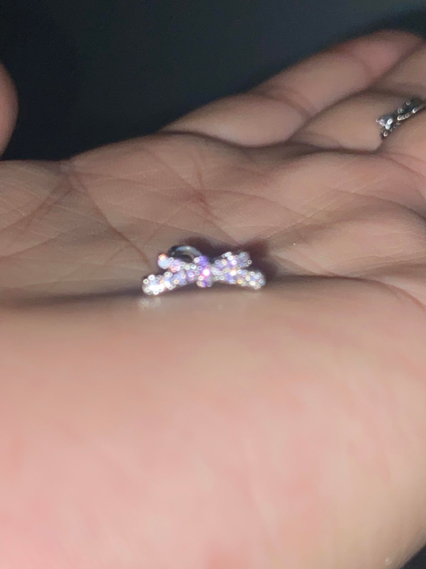 Fairy Bow Helix Earrings