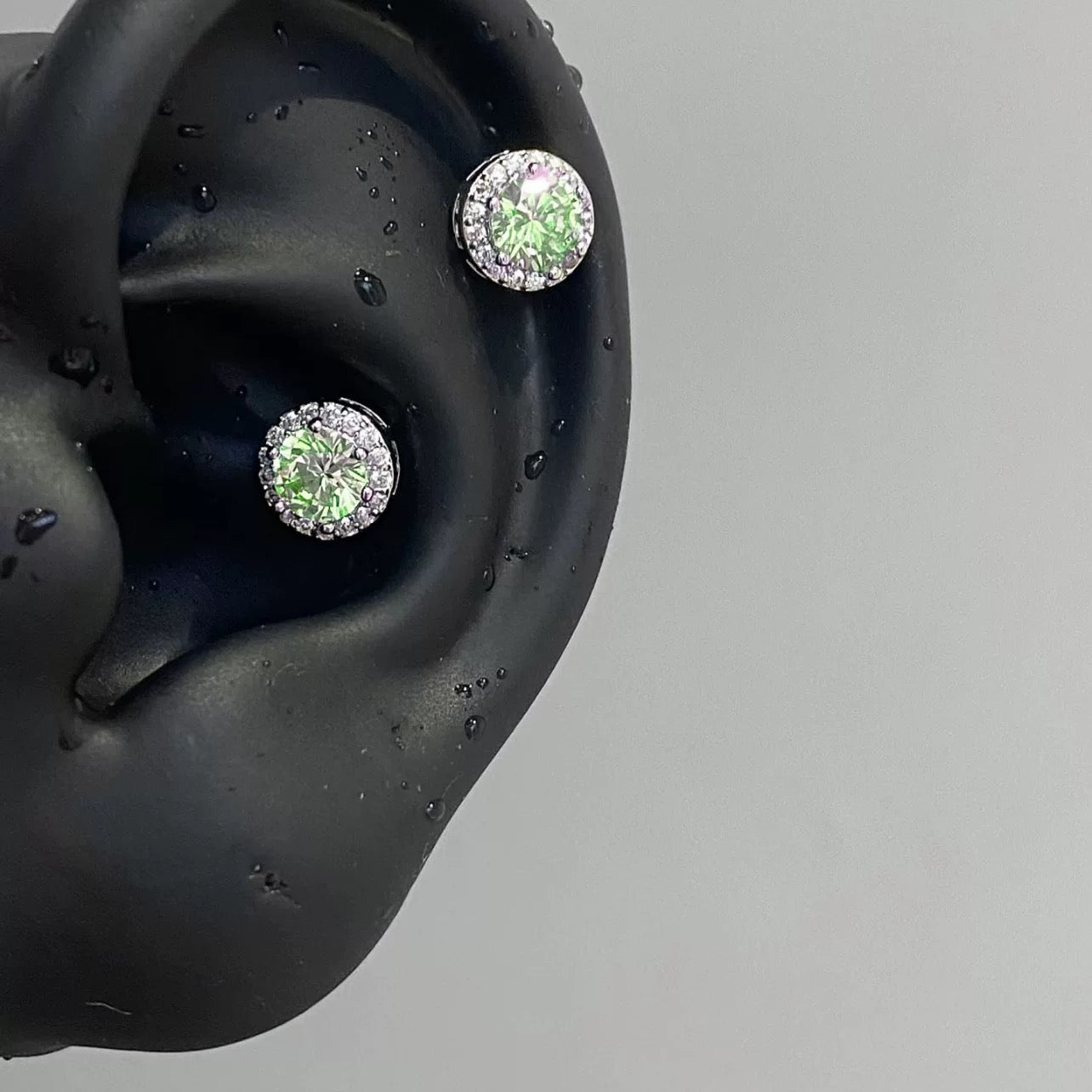 Seraph Spark Helix & Conch Earrings