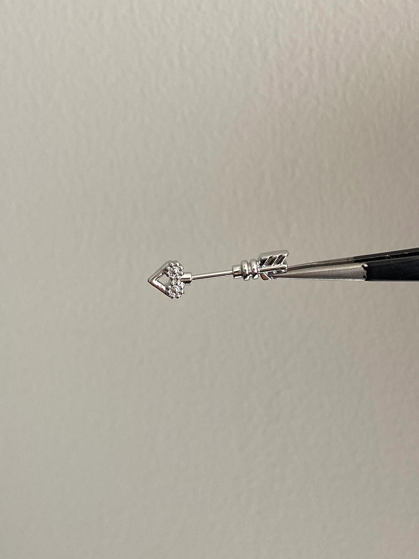 Striking Arrow Vertical Helix Earrings