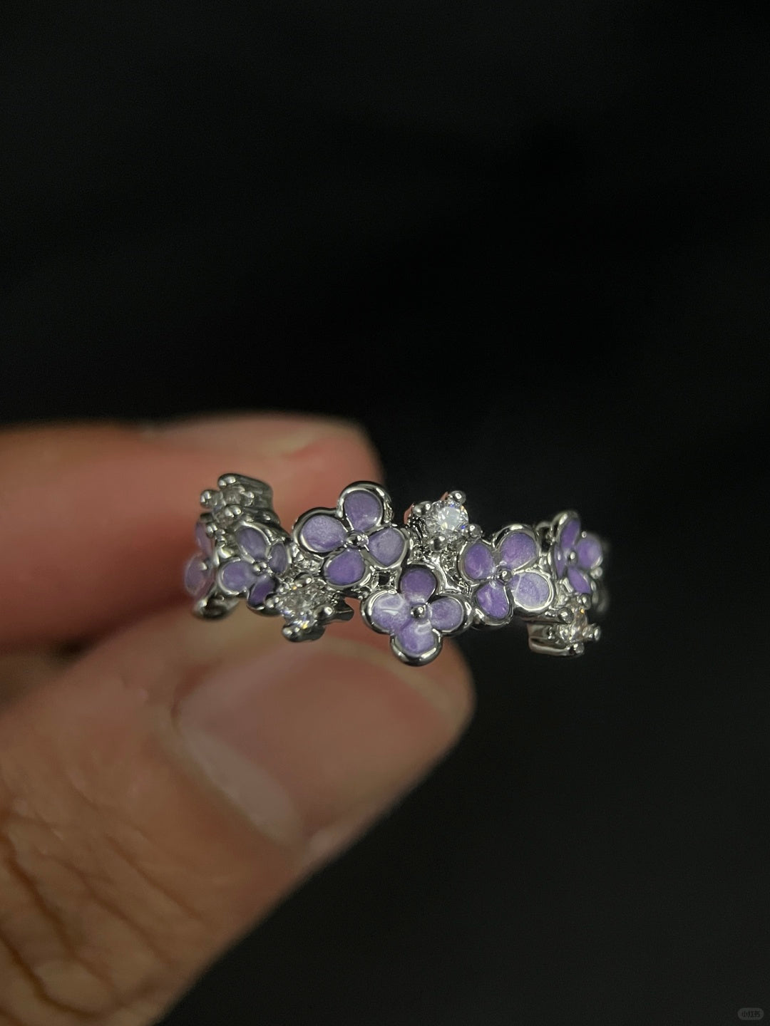 Lilac Reverie Adjustable Ring