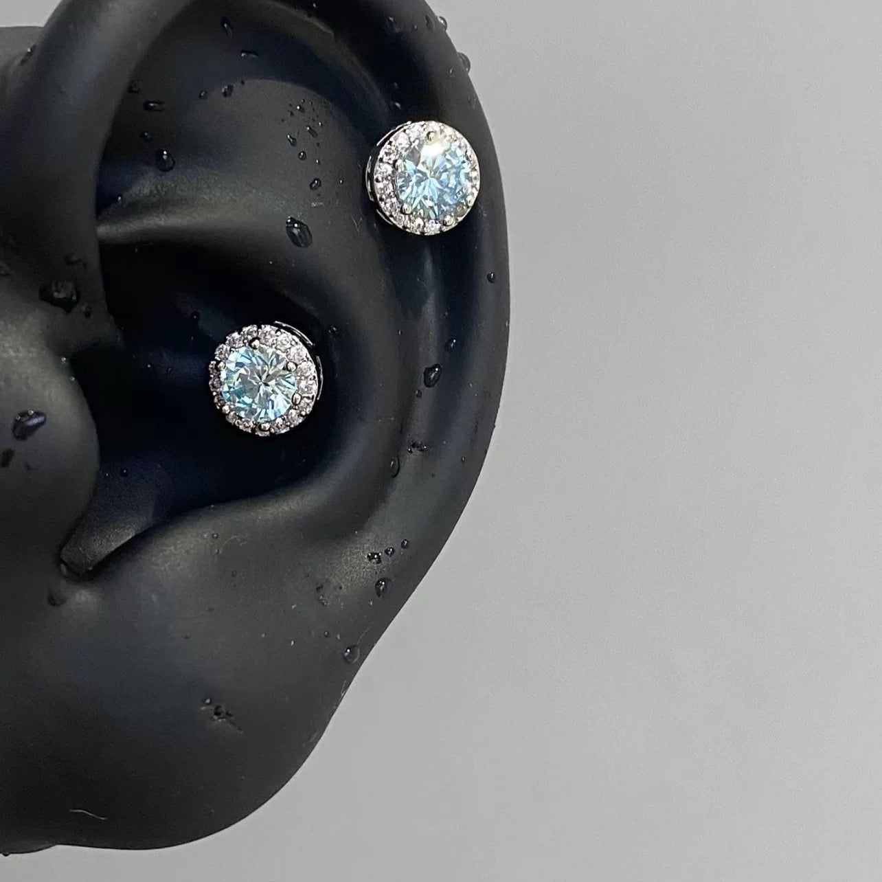 Seraph Spark Helix & Conch Earrings
