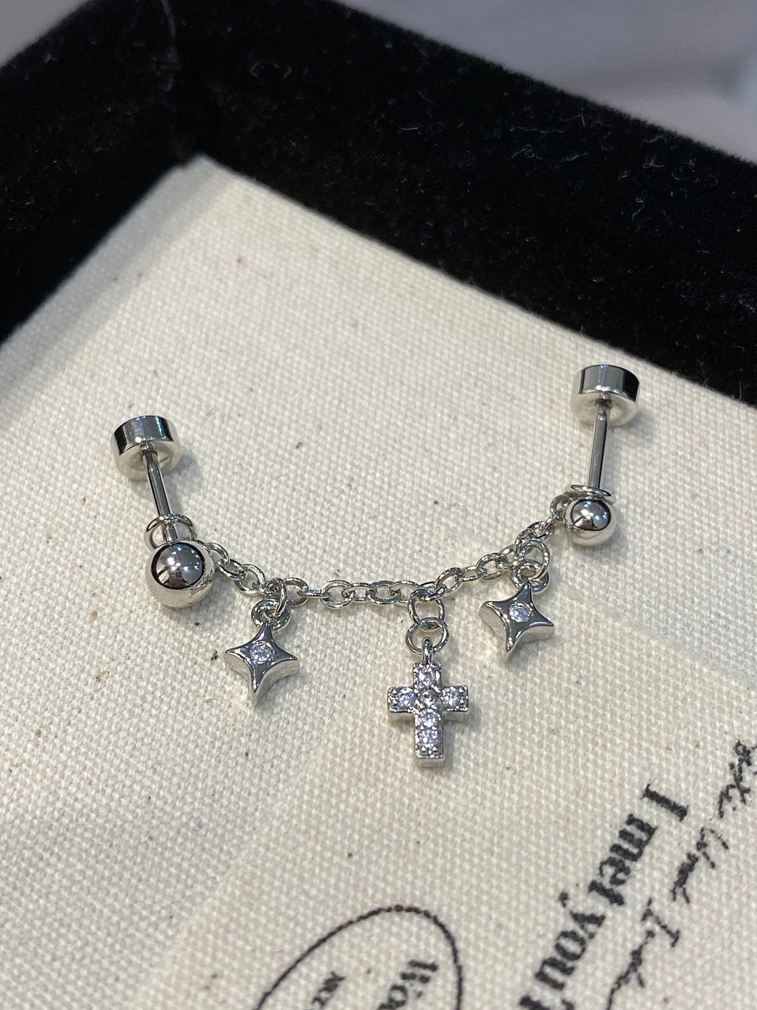 Divine Star Chain Earrings