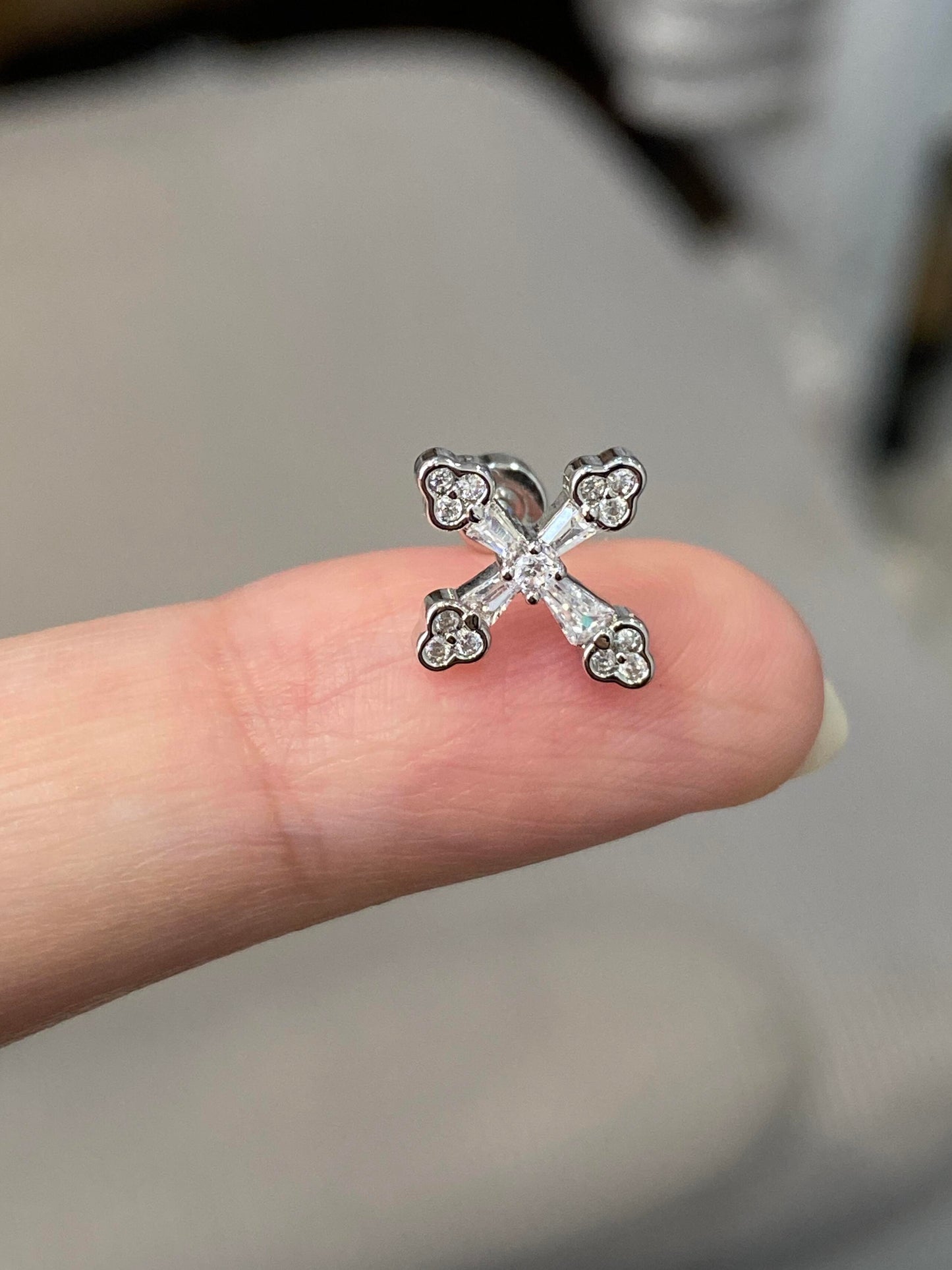 Saintly Gleam Helix Earrings