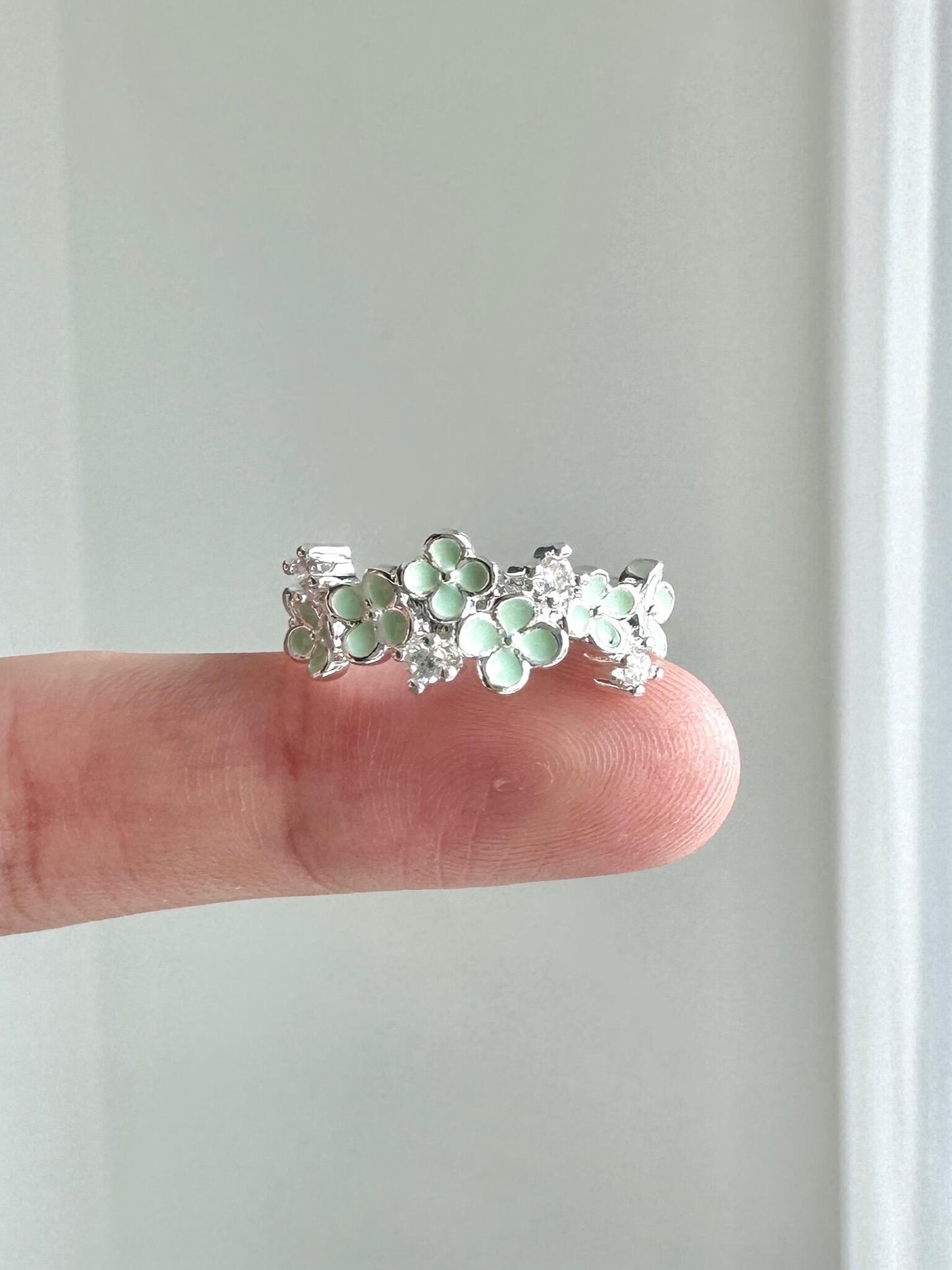Mint Reverie Adjustable Ring