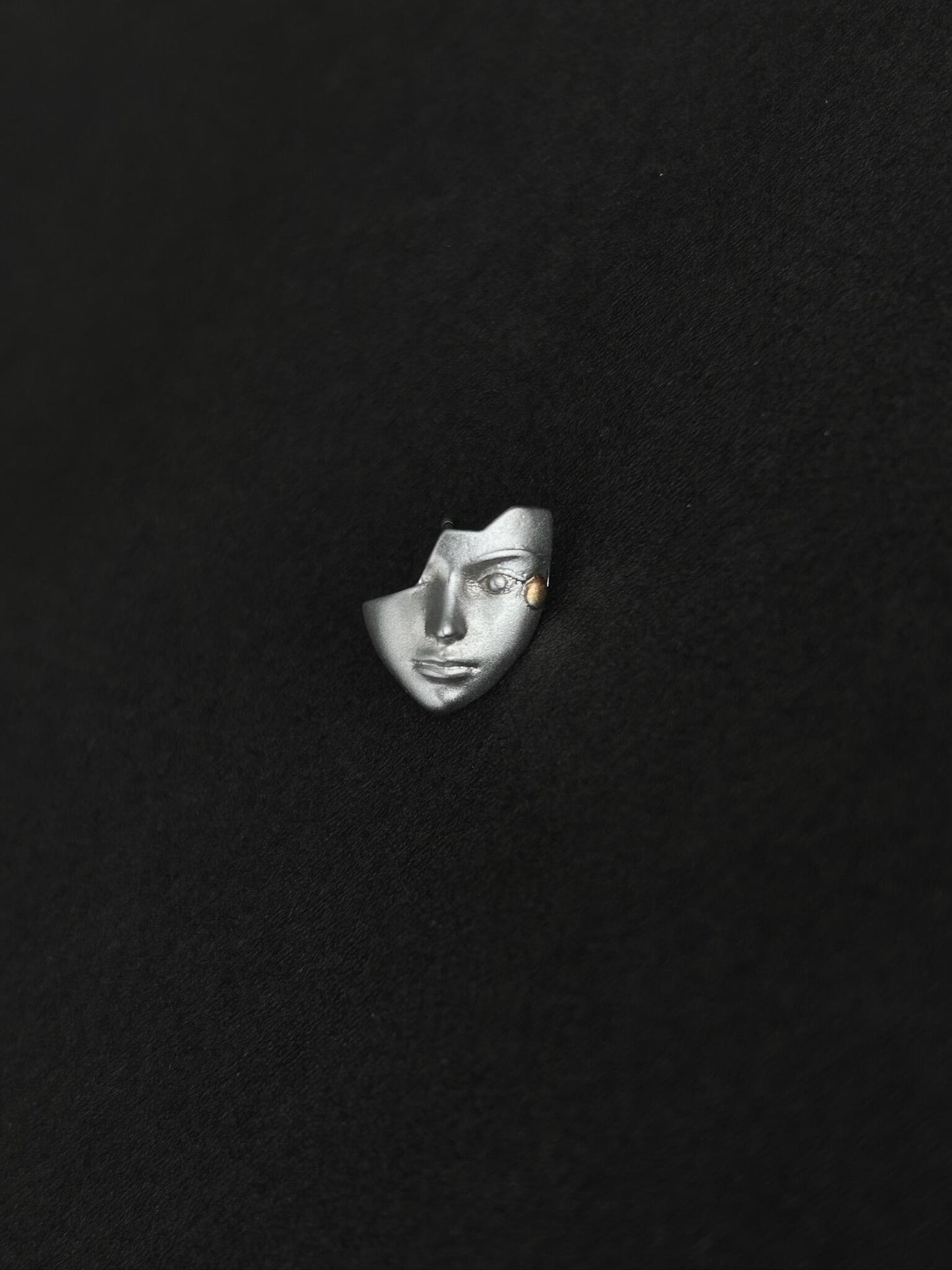 Shattered Face Earrings