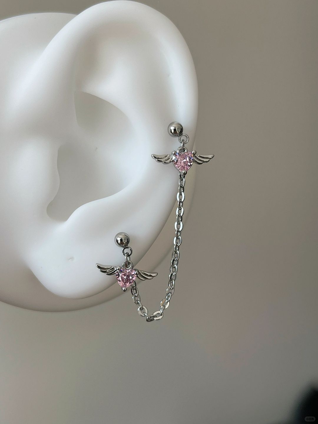 Love Wings Chain Earrings