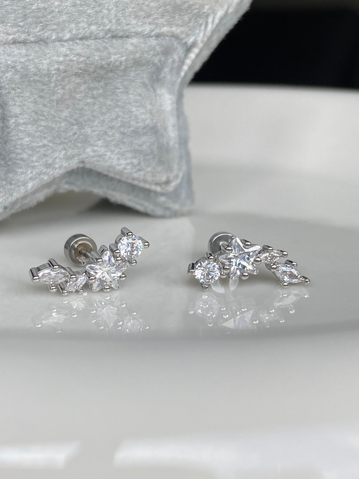 Frostvine Helix Earrings
