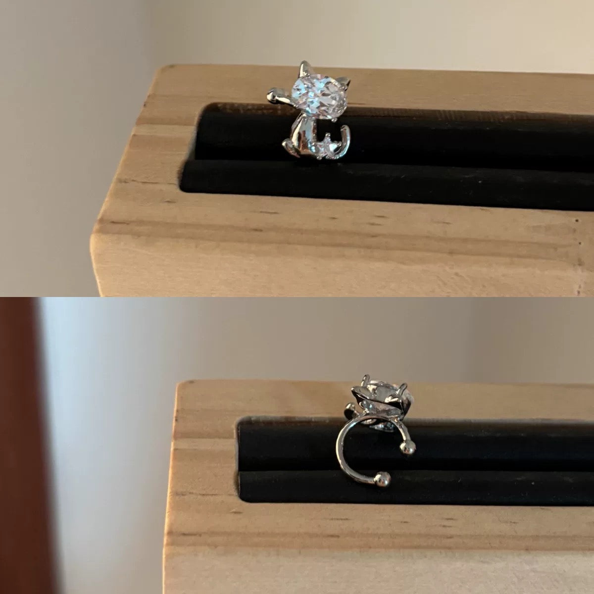 Catcon Cuff Conch Earrings