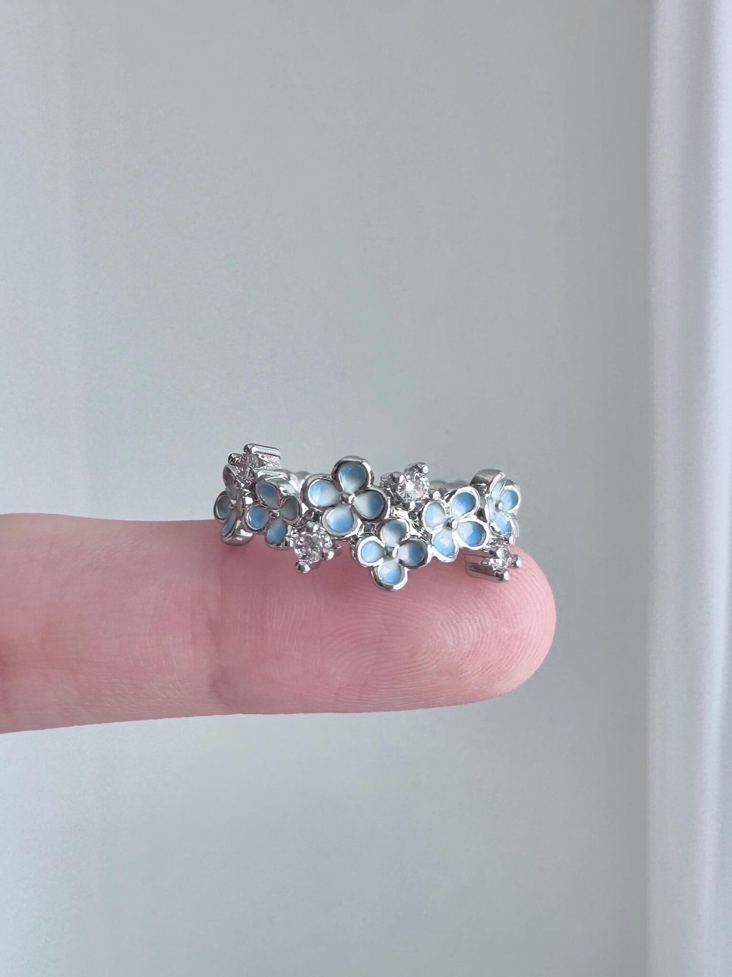 Icy Reverie Adjustable Ring