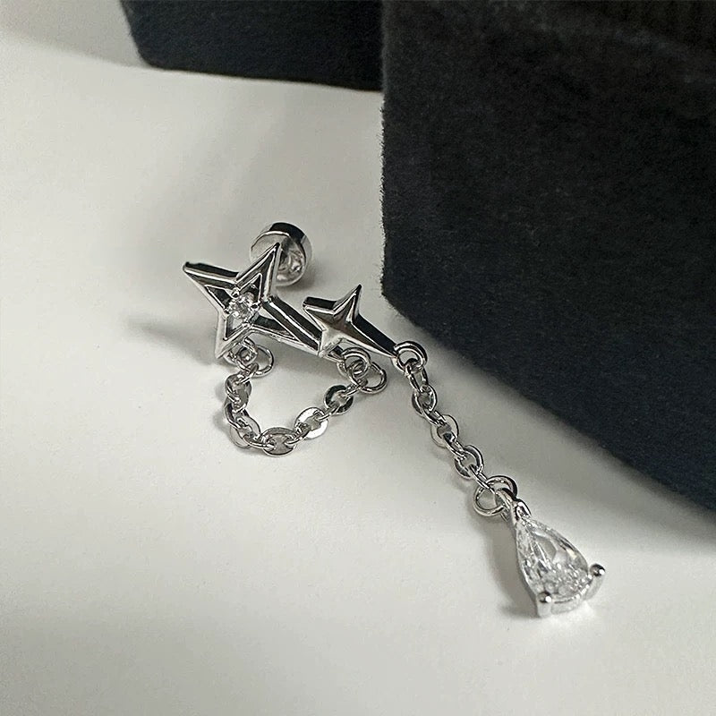 Twin Nova Helix Earrings
