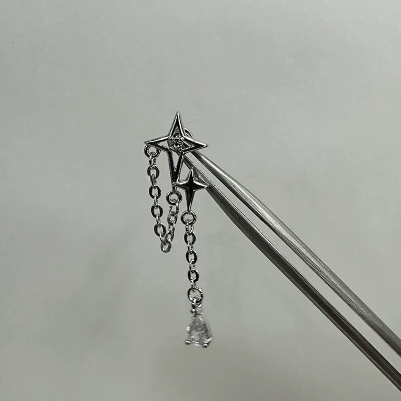 Twin Nova Helix Earrings