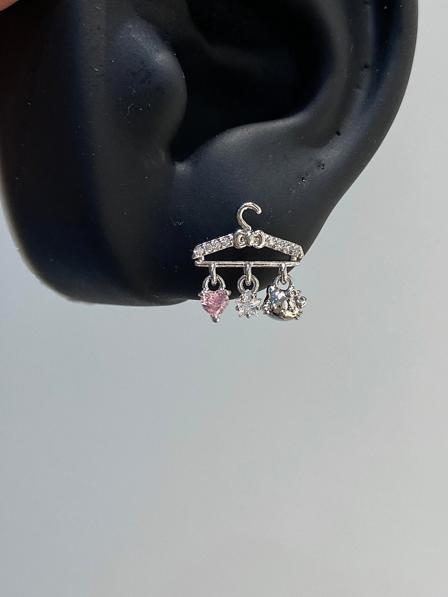 Hanging Charms Helix Earrings