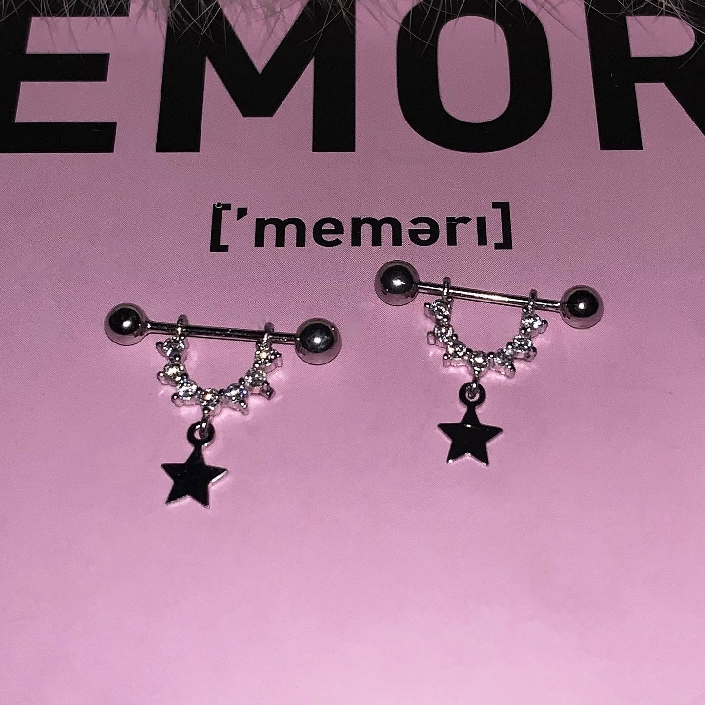 Starlace Arc Helix Earrings