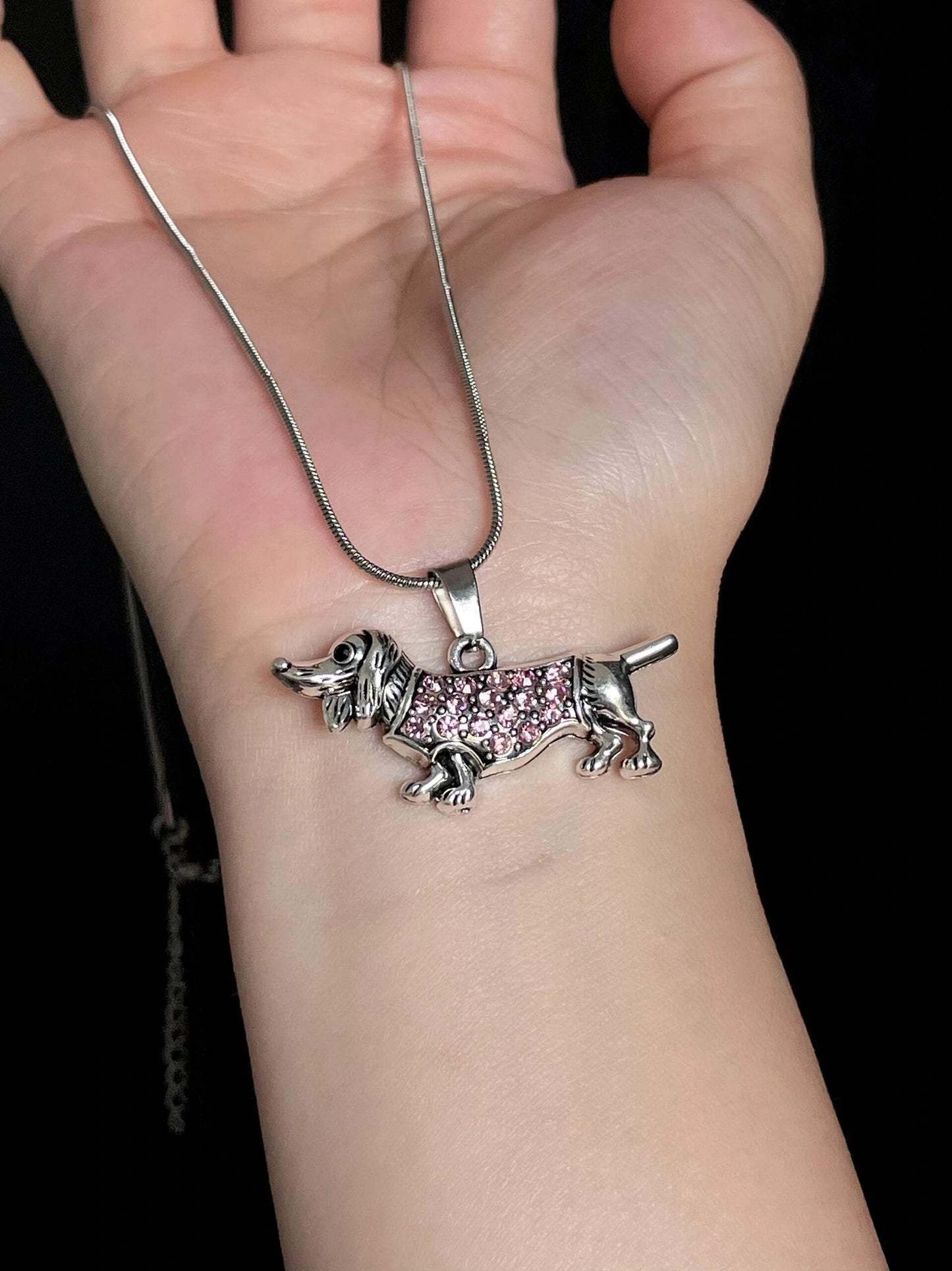 Dachshund Puppy Necklace