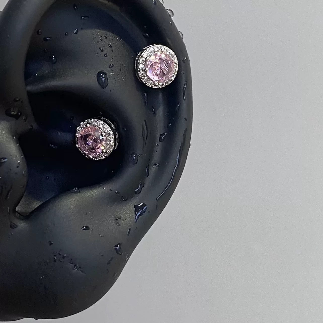 Seraph Spark Helix & Conch Earrings