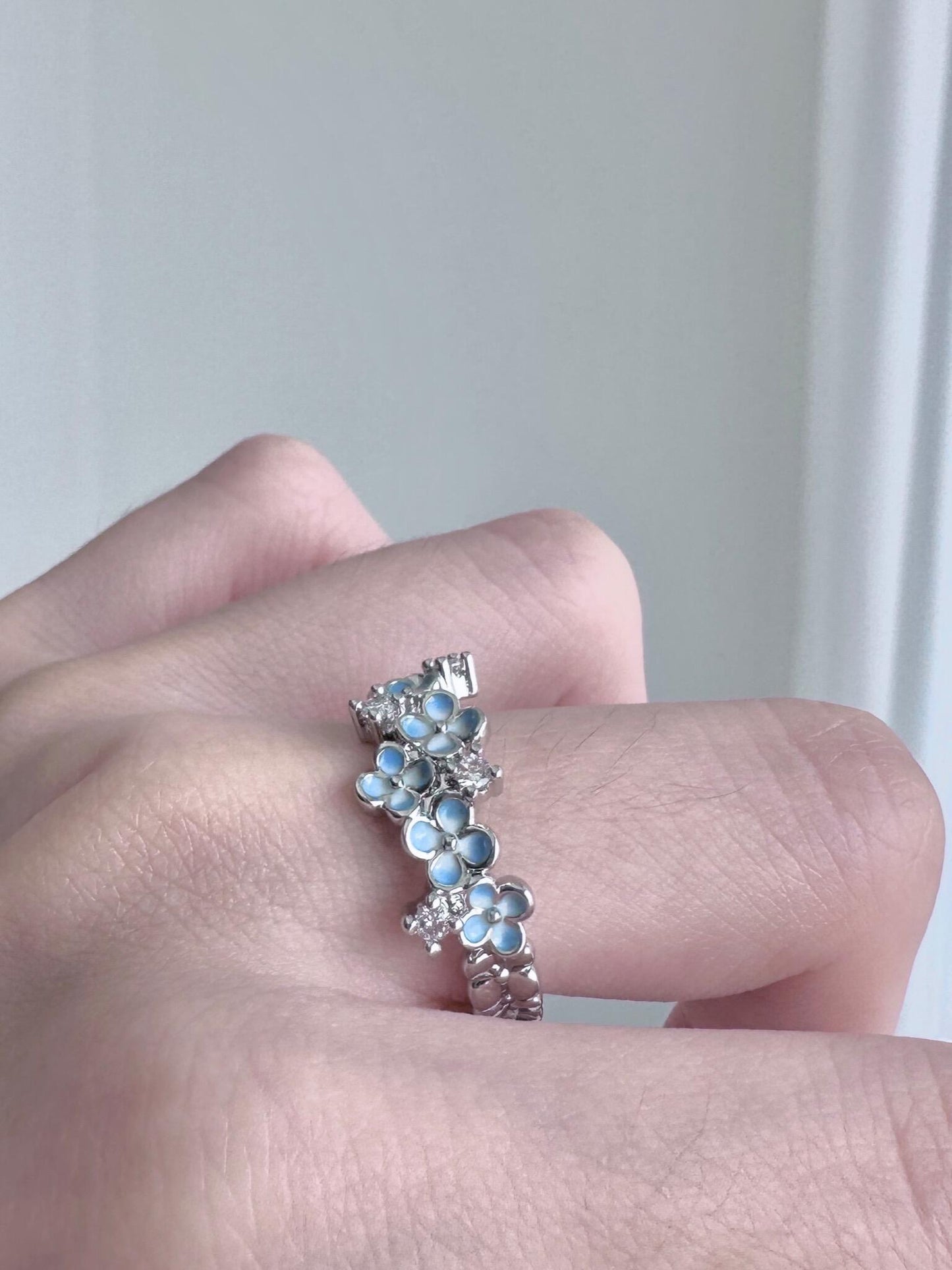 Icy Reverie Adjustable Ring