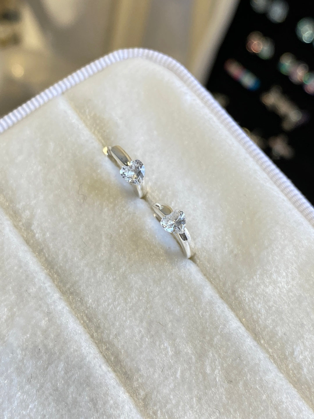 Heart Swoon Helix Earrings