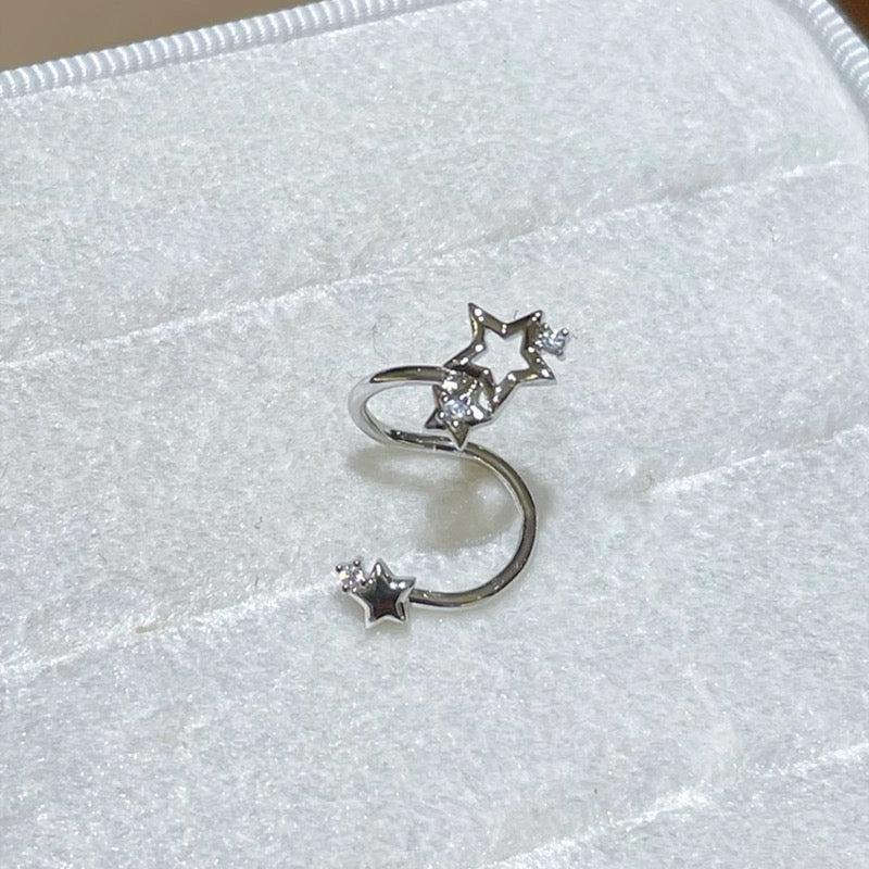 Swirling Star Conch Earrings