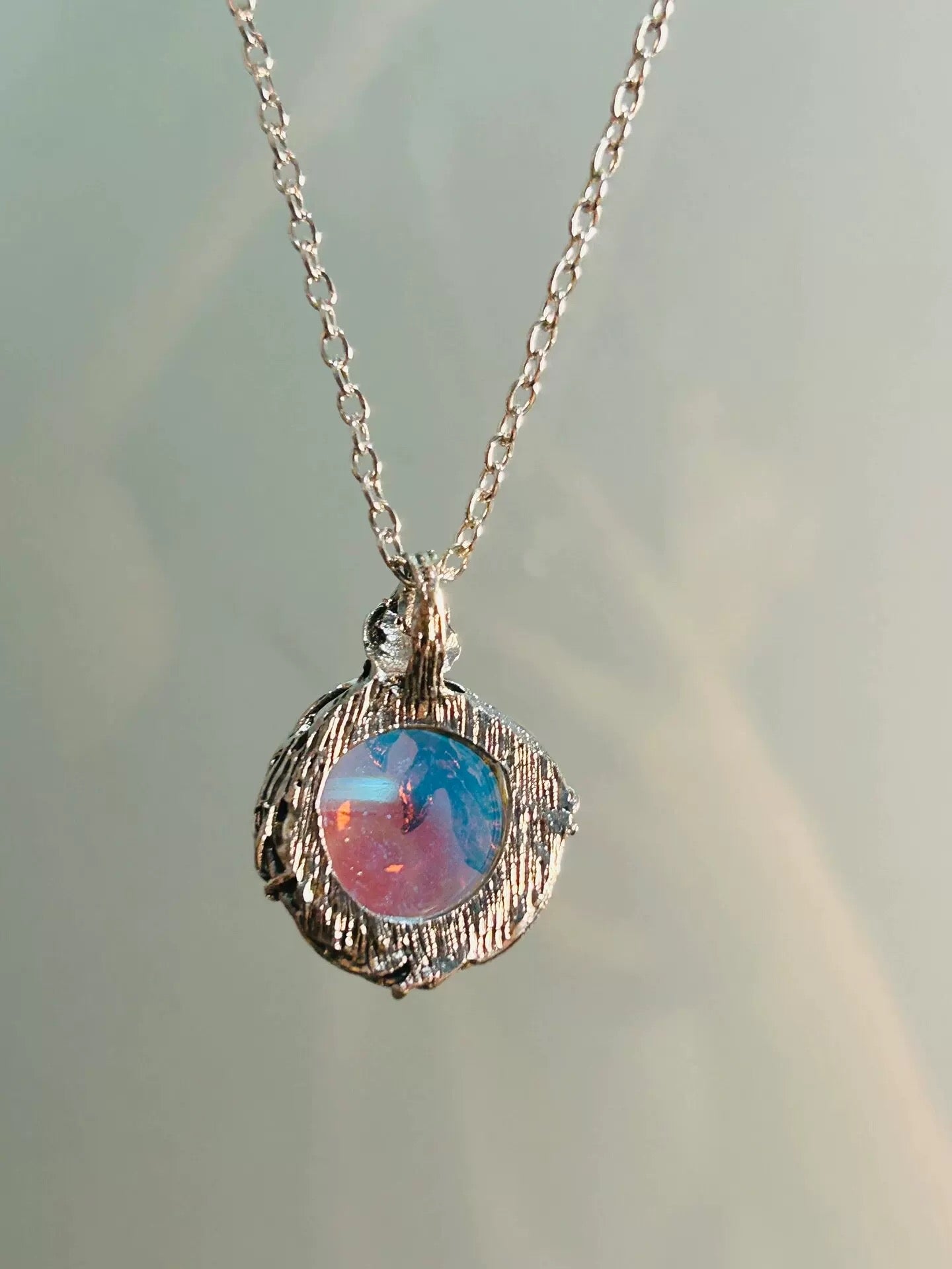 Elderflower Orb Necklace