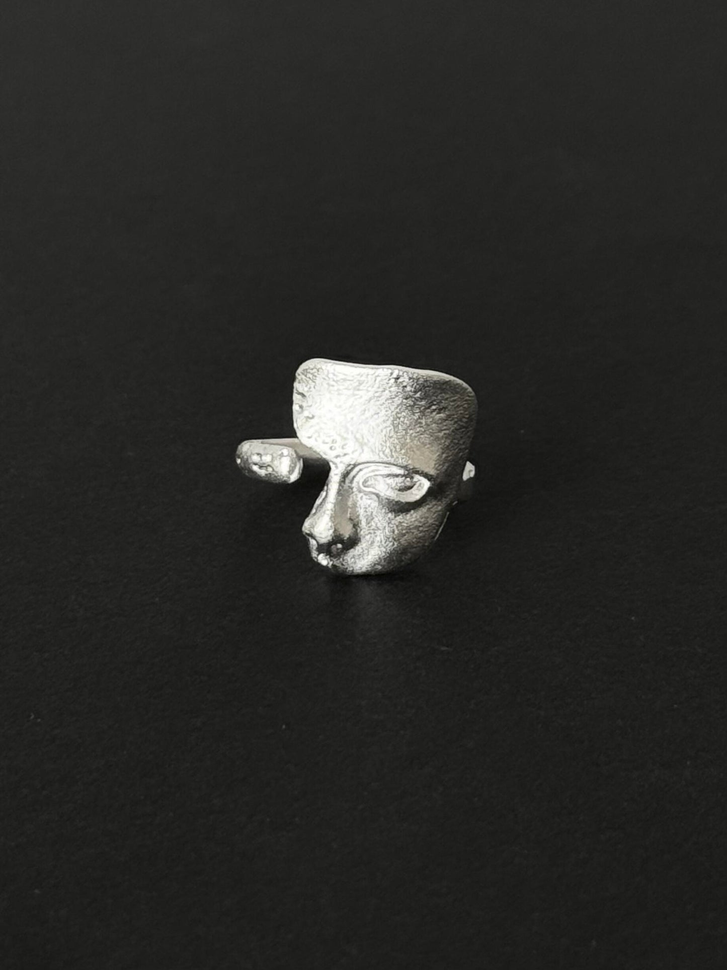 Half Face Adjustable Ring