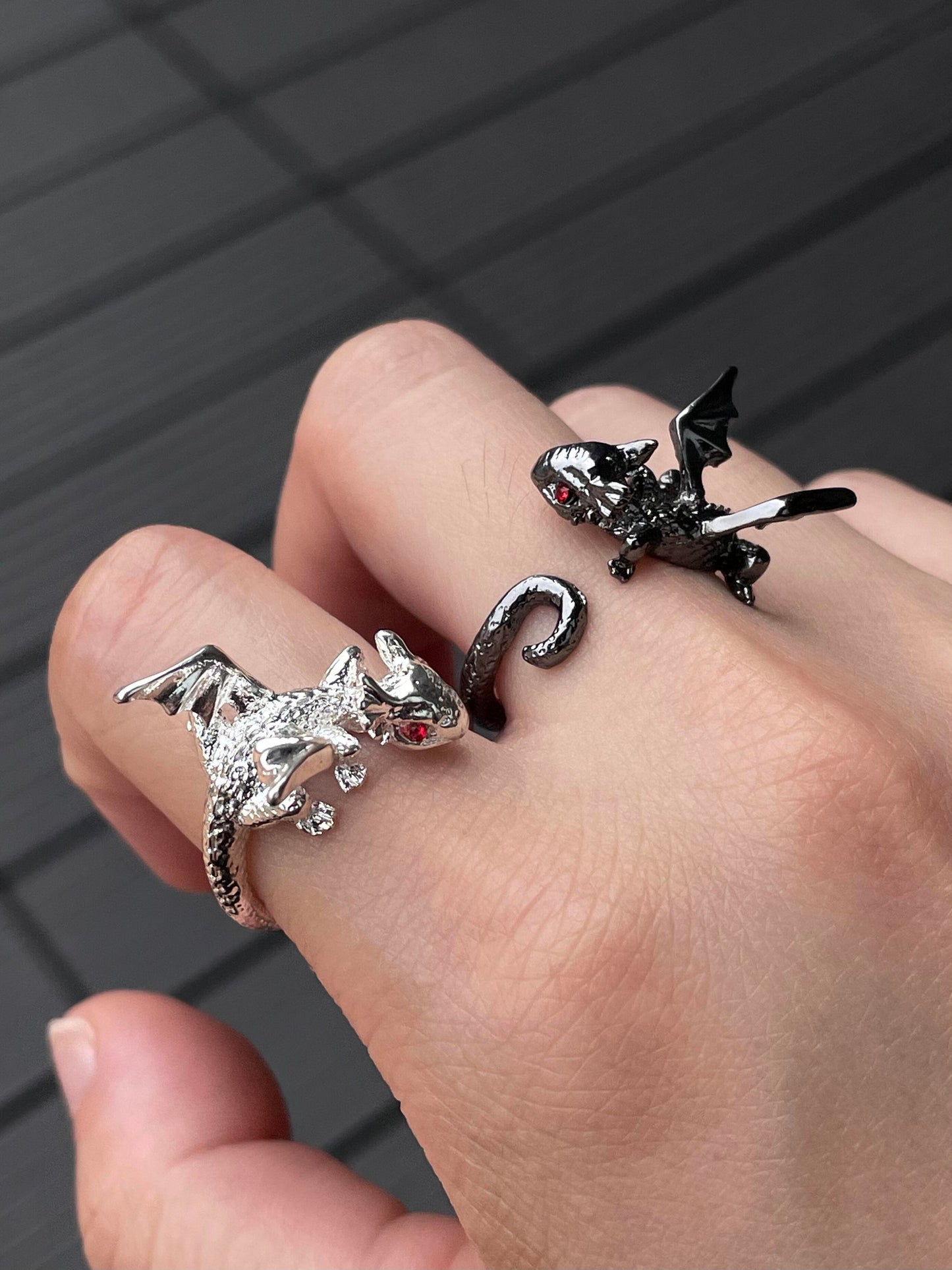 Dragon’s Gaze Adjustable Ring