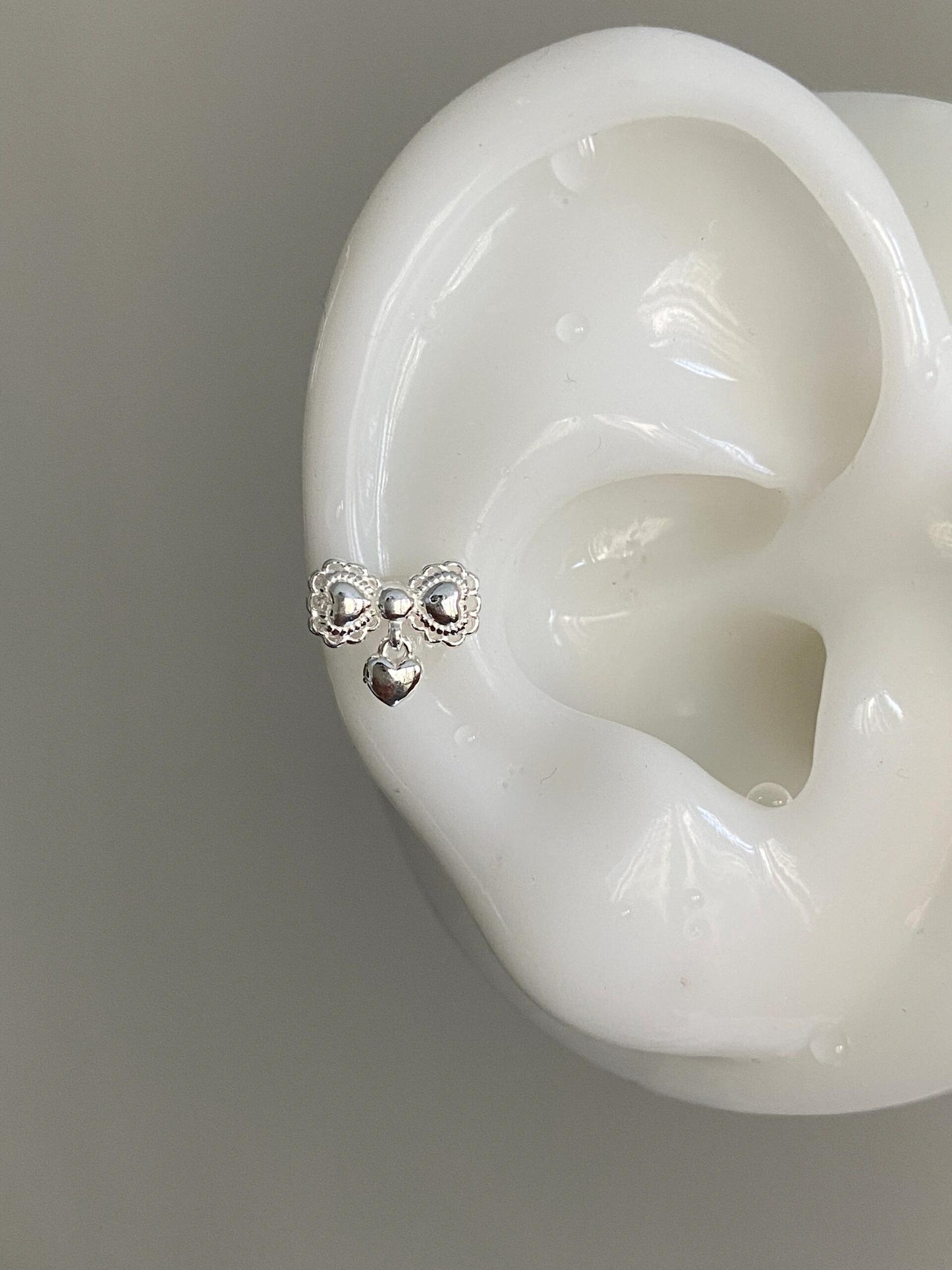Lovers Bow Helix Earrings