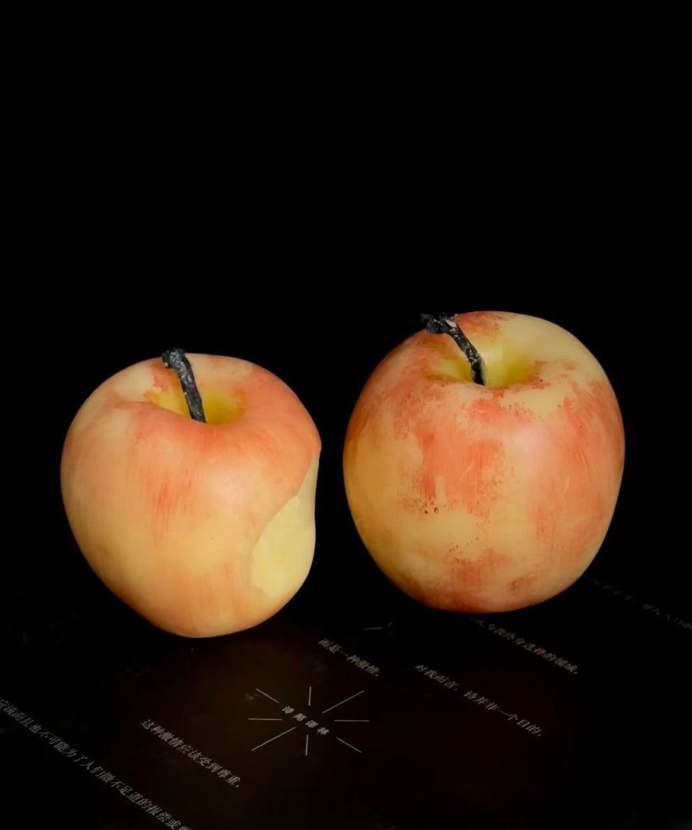 Realistic Apple Scented Candles
