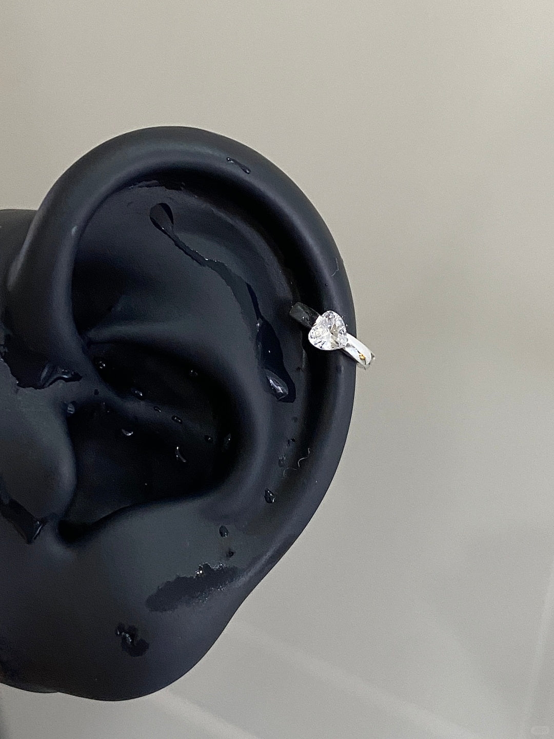 Heart Swoon Helix Earrings