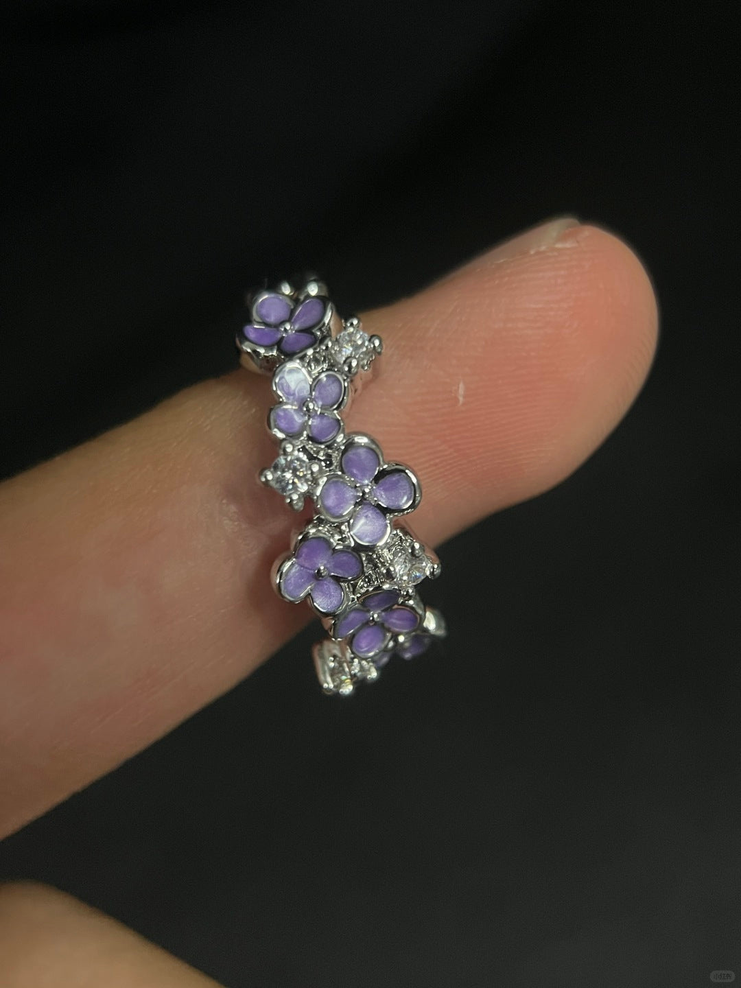 Lilac Reverie Adjustable Ring