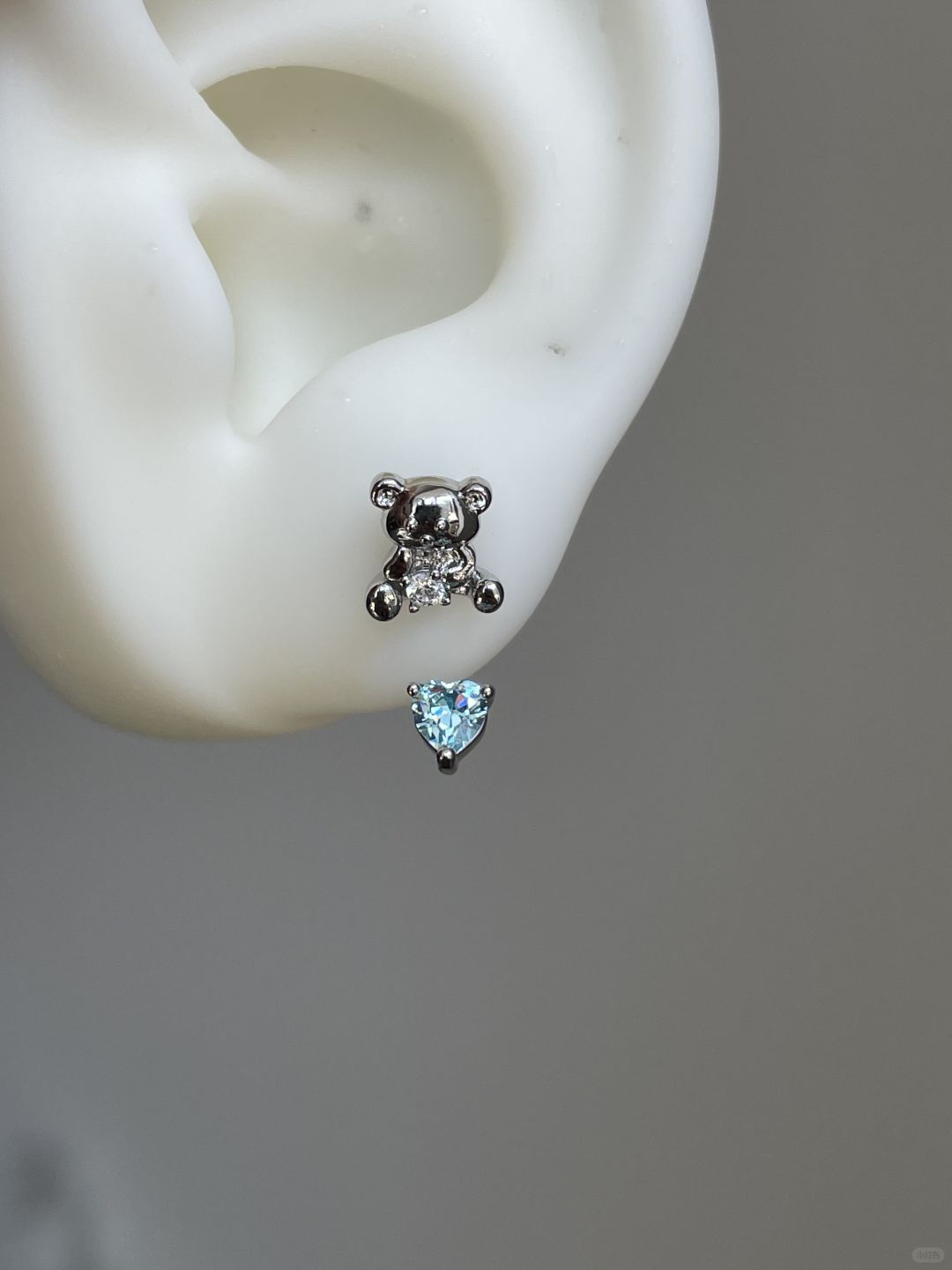 Icy Bear Helix Earrings