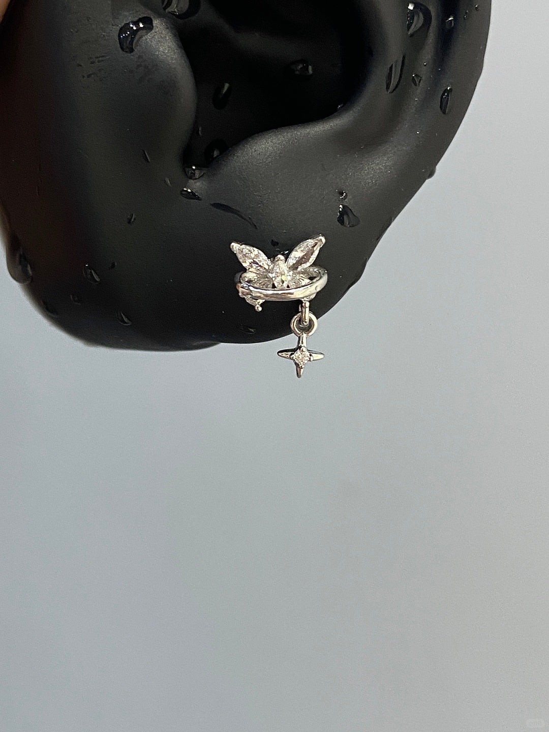 Flora Butterfly Helix Earrings