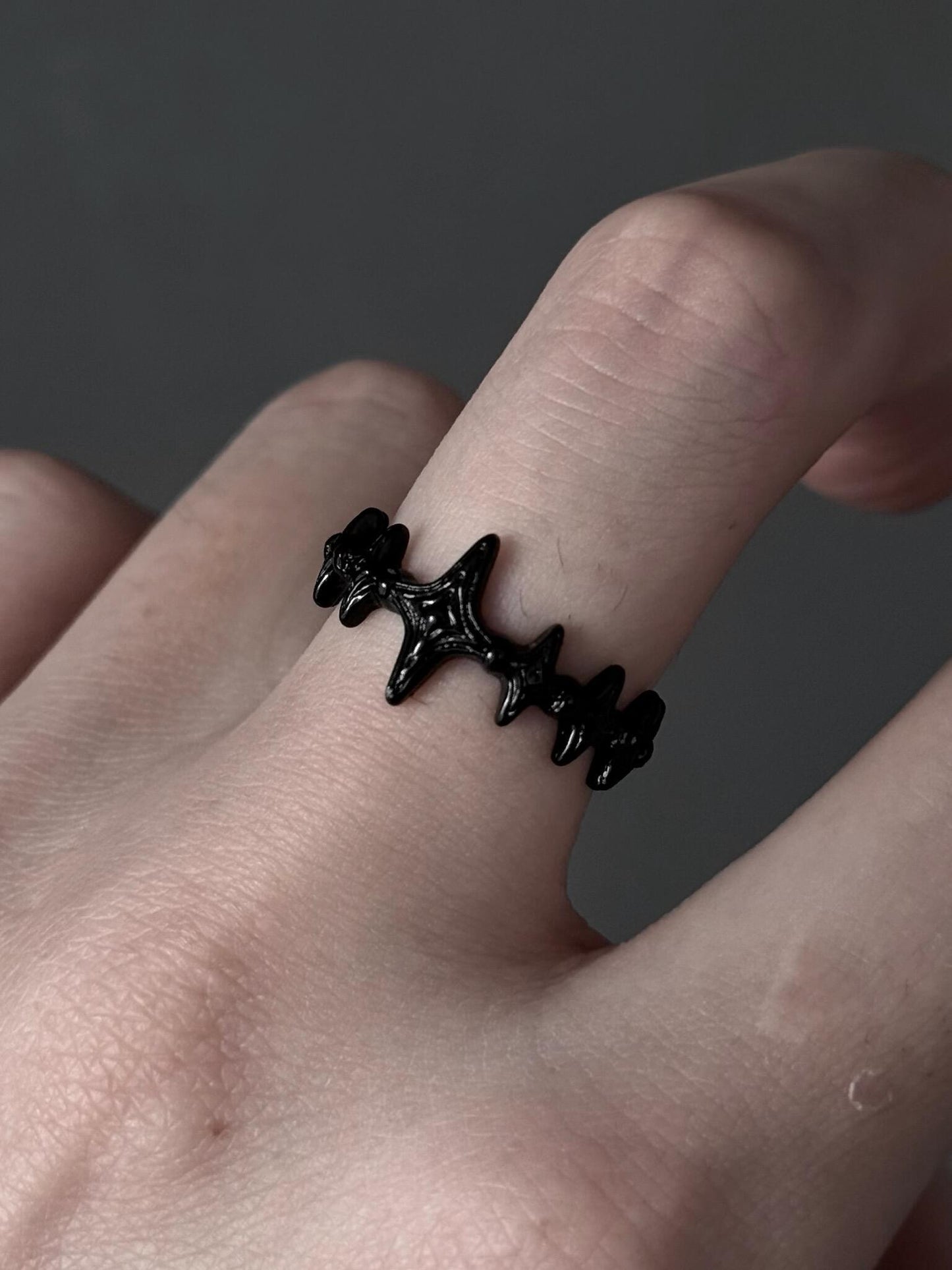 Star Stack Adjustable Ring