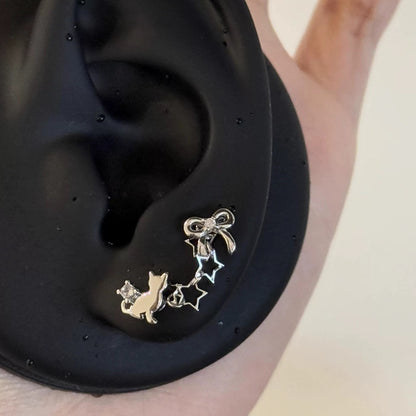 Star Chase lobe Earrings