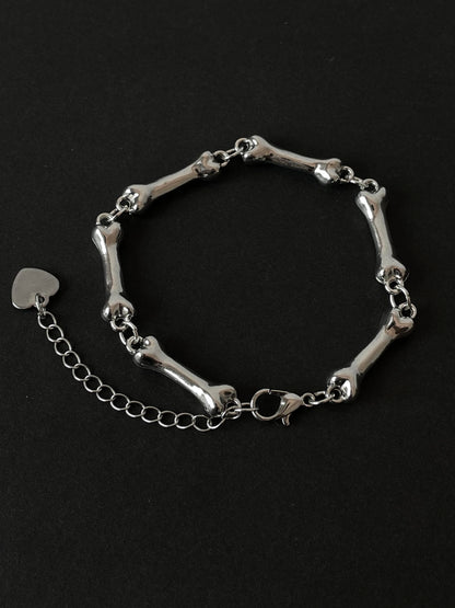 Bone Chain Bangle Bracelet