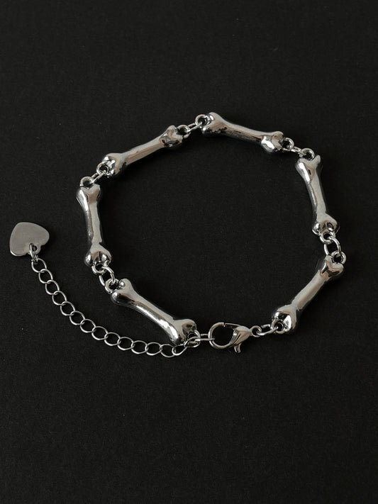 Bone Chain Bangle Bracelet