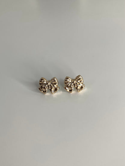 Elysian Tie Gold Helix Earrings