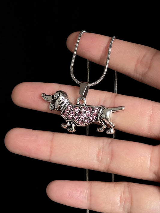 Dachshund Puppy Necklace
