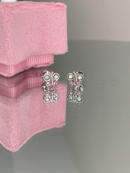 Pastelle Butterfly Helix Earrings