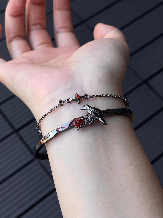 Ravens Garden Bangle Bracelet