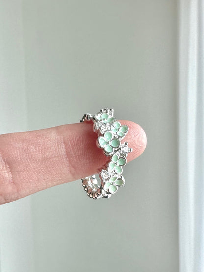 Mint Reverie Adjustable Ring