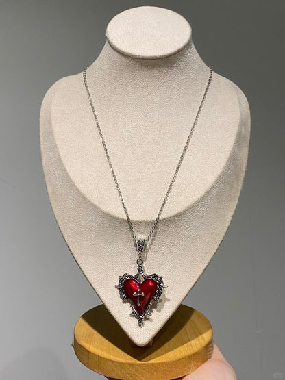 Redveil Heart Necklace