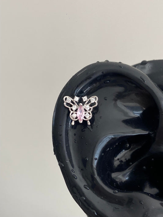 Rosa Butterfly Helix Earrings