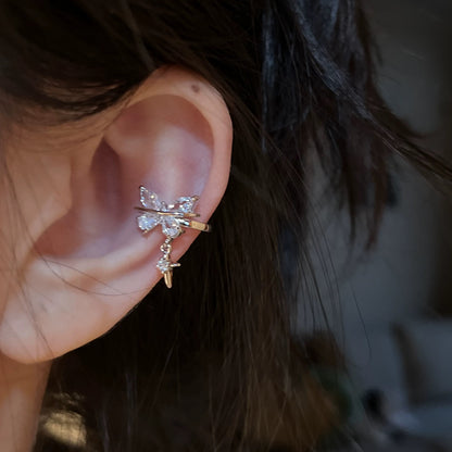 Whisperwing Cuff Conch Earrings
